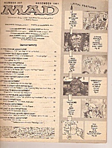 Mad Magazine - December 1981