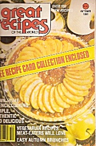 Great Recipes Of The World - October 1981