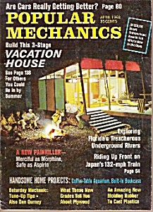 Popular Mechanics Magazine- April 1968