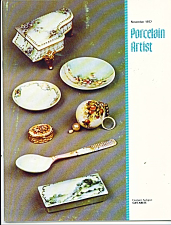 Porcelain Artist November 1977