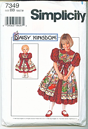 SIMPLICITY GIRLS PATTERN 5-8 DAISY KINGDOM (Image1)