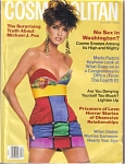 Click here to enlarge image and see more about item 102504UU: COSMO Cosmopolitan Magazine APR 1991 Evangeli