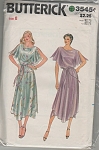 Click to view larger image of BUTTERICK~SZ -8 ~MISSES DRESSES~3545a (Image1)