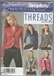 Click to view larger image of THREADS~SIMPLICITY 4425~JACKETS~LENGTHS~16-22 (Image1)