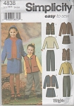 Click to view larger image of Girl's JACKET, VEST, PANTS, SKIRT ~Knit TOP (Image1)