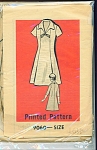 Click to view larger image of VINTAGE~MARIAN MARTIN DRESS PATTERN~SZ16 1/2 (Image1)