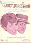 1966 Mary Poppins Musical Score Songbook Music Disney