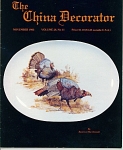 Click to view larger image of THE CHINA DECORATOR ~NOVEMBER 1983 (Image1)