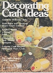 Click to view larger image of DECORATING CRAFT IDEAS~APRIL~1979~OOP (Image1)