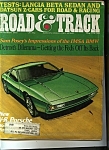 Road & Track  magazine - November 1975