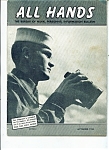 U.S. Navy - All Hands magazine - September 1953