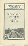 Click here to enlarge image and see more about item M5374: Propagation of trees an shrubs catalog - Feb. 1932