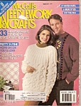 Click here to enlarge image and see more about item M8738: McCall's Needleworkand crafts magazine- February 1991