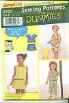 Click to view larger image of SIMPLICITY GIRL PATTERN   9787 (Image1)