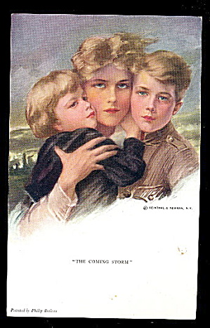 1910 'The Coming Storm' Philip Boileau Postcard (Image1)