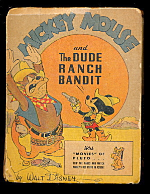 1943 Mickey Mouse & the Dude Ranch Bandit BLB (Image1)