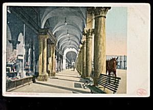 Venice, CA, The Colonnade 1910 Postcard (Image1)
