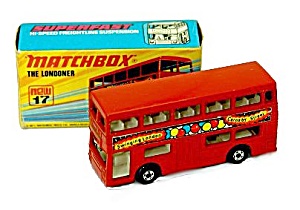 1972 Matchbox London Bus Super Fast Mint in Box (Image1)