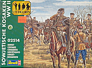 Revell Soviet Cossacks HO Scale 1/72  Plastic Soldiers (Image1)