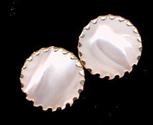 1950s Sarah Coventry 'Beauty Button' Earrings (Image1)