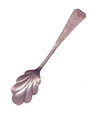 Early 1900s Sterling Silver Plate Co. Sugar Spoon (Image1)