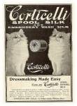 "Corticelli Silk" 1903 Kittens Advertisement