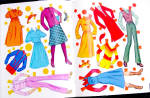 Click to view larger image of 1980 Whitman Barbie Super Teen SKIPPER Paper Dolls (Image2)
