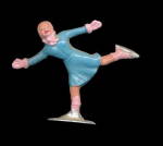 (B181) Barclay Girl in Blue Figure Skater