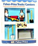 Click to view larger image of 1978 Fisher Price Trucks/Camions Mint in Box (Image2)