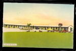 Kendall, FL, Poinsettia Motel 1950s Postcard