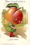 1908 Tucks 'What a Peach You Are..' Postcard