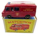 Matchbox #57 Land Rover Fire Engine in Original Box