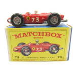 Matchbox #73 Ferarri Racecar Near Mint in Original Box
