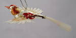 Click to view larger image of Early 1900s Hummingbird Ornament w Spun Glass Wings (Image2)