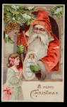 Santa Claus in Robe /Father Christmas 1907 Postcard