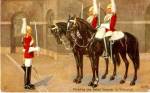 Tucks Parading Relief Sentries Military 1907 Postcard