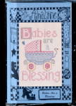 Alma Lynne 'Babies are a Blessing' Cross Stitch Pattern