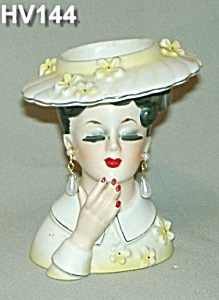 5" Lady Head Vase (Image1)
