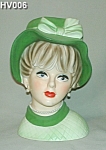 Click to view larger image of 10 1/2" Lady Head Vase (Very Rare) (Image1)
