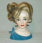 Click to view larger image of 7 1/2" Lady Head Vase (Image1)