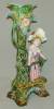 Click to view larger image of 12" Majolica "Victorian Girl" Vase (Image3)