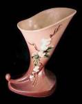 Click to view larger image of 8" Roseville "Snowberry" Cornucopia Vase (Image2)