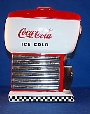 Coke Soda Fountain Cookie Jar
