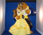 Click here to enlarge image and see more about item BANDBSTCJ3: BEAUTY AND THE BEAST COOKIE JAR