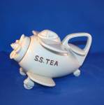 Click to view larger image of FITZ & FLOYD AIRPLANE TEAPOT (Image1)