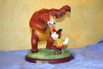 Click here to enlarge image and see more about item MMHUM1: Mickey Mouse and Humphrey the Bear Resin