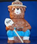 Click to view larger image of SMOKEY THE BEAR 50TH ANNIVERSARY COOKIE JAR (Image1)
