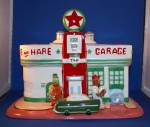 Click to view larger image of TORTOISE AND HARE GARAGE COOKIE JAR (Image1)