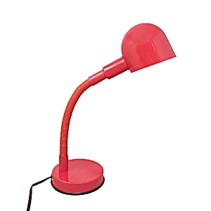 1970s Gorgeous Red Table Lamp By Veneta Lumi. Made In Italy