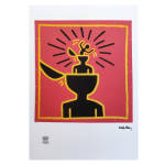 1990s Original Keith Haring Limited Edition Lithograph